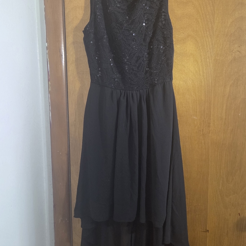 dELiA*s Black High Low Dress